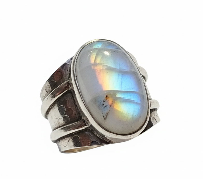 anillo-plata-larr-martelado-piedra-luna-3-silverboat