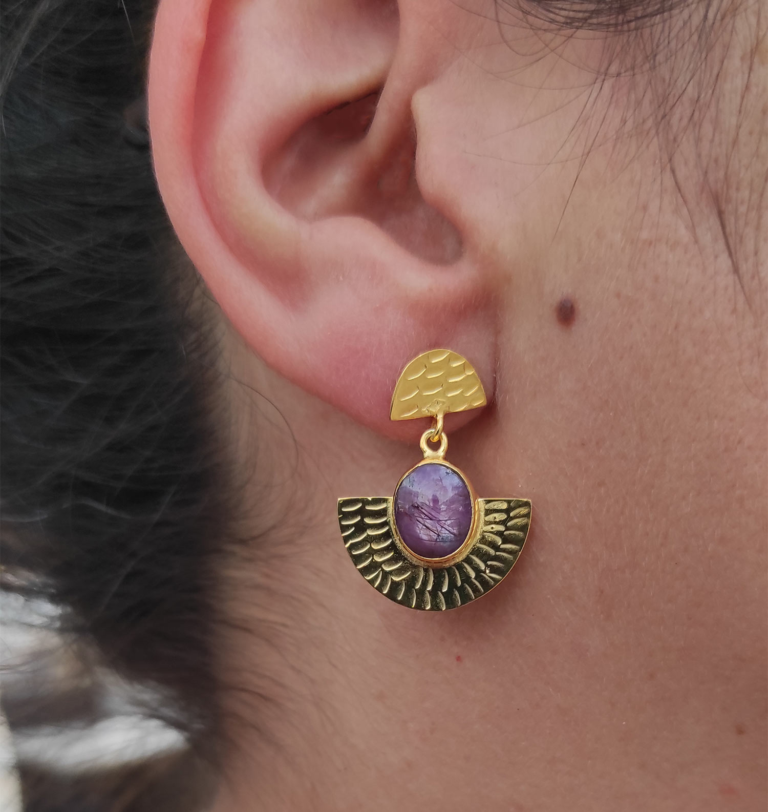 pendientes-egipcios-rubi-estrellado-plata-925-oro-silverboat.es