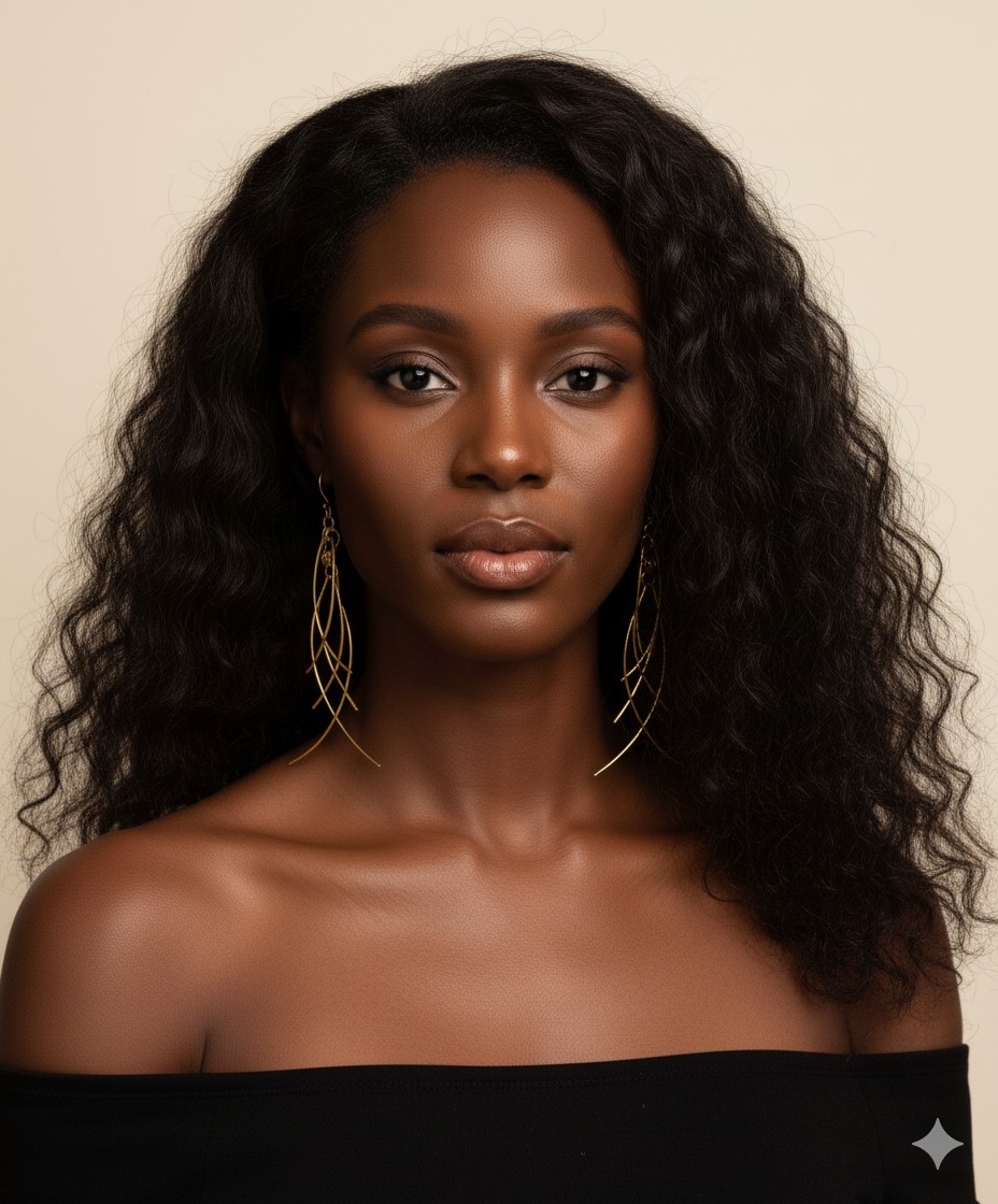 Pendientes_largos_en_oro_y_plata_de_ley_925_con_modelo_frente